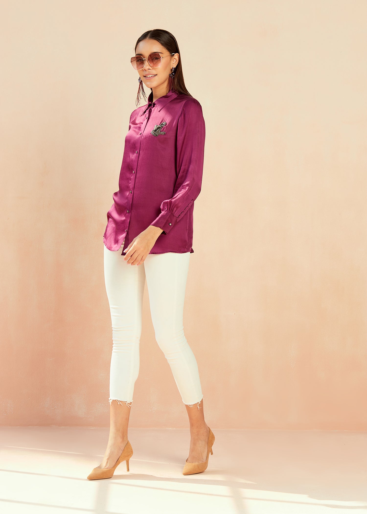 Viola Satin Shirt