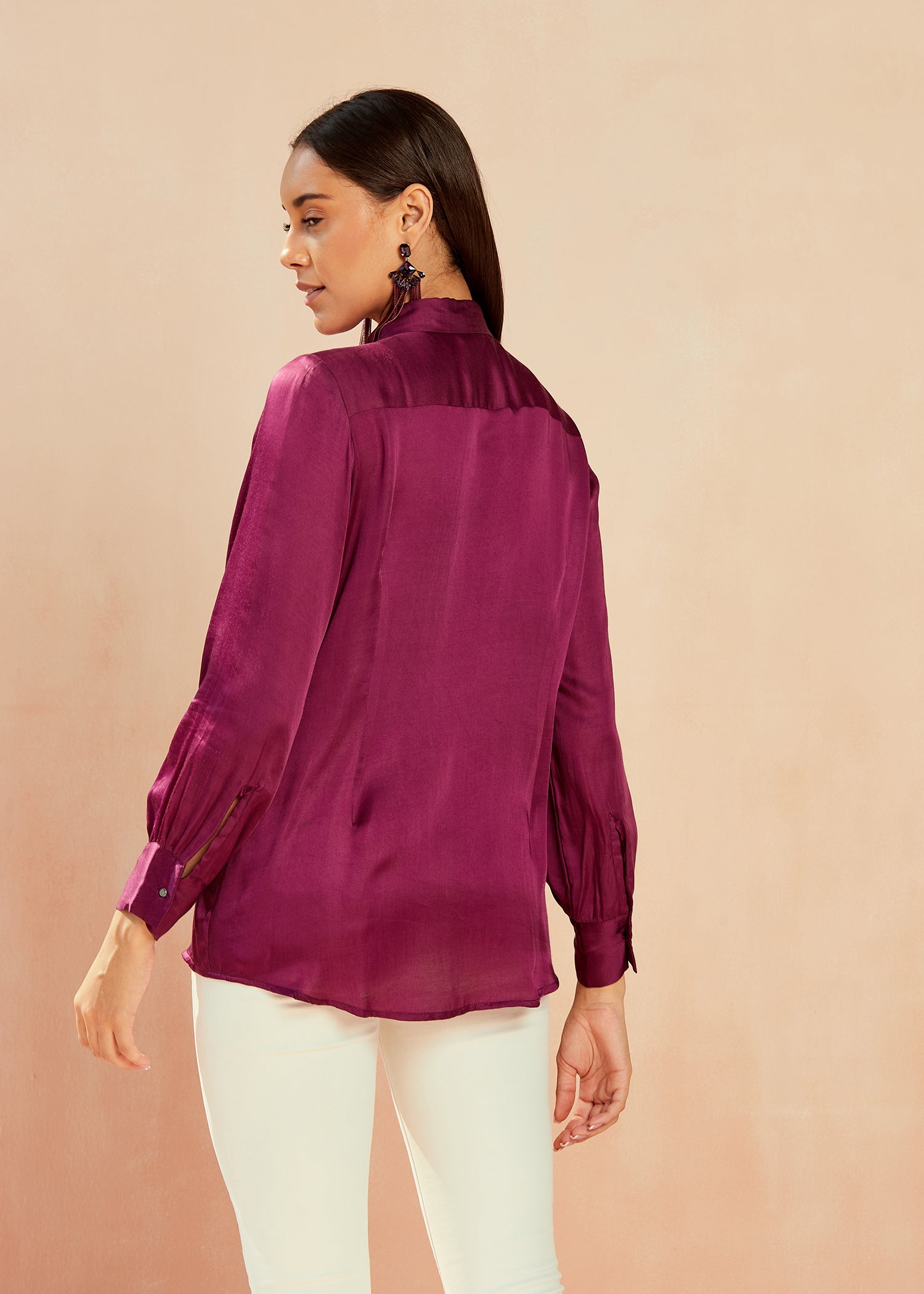 Viola Satin Shirt