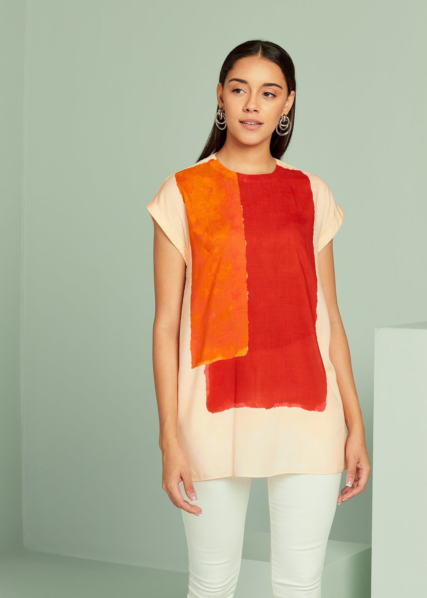 Rothko Printed Top