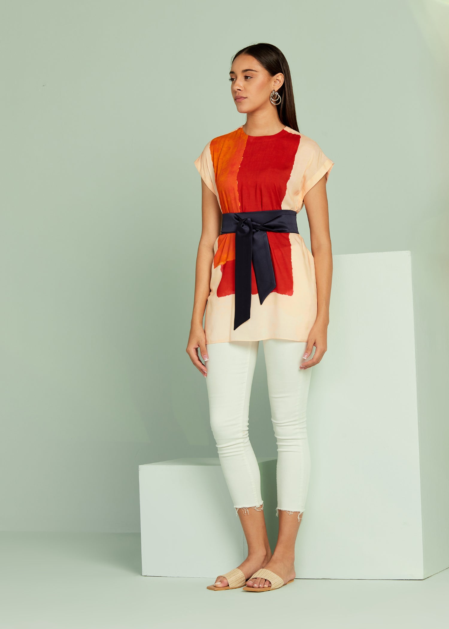 Rothko Printed Top