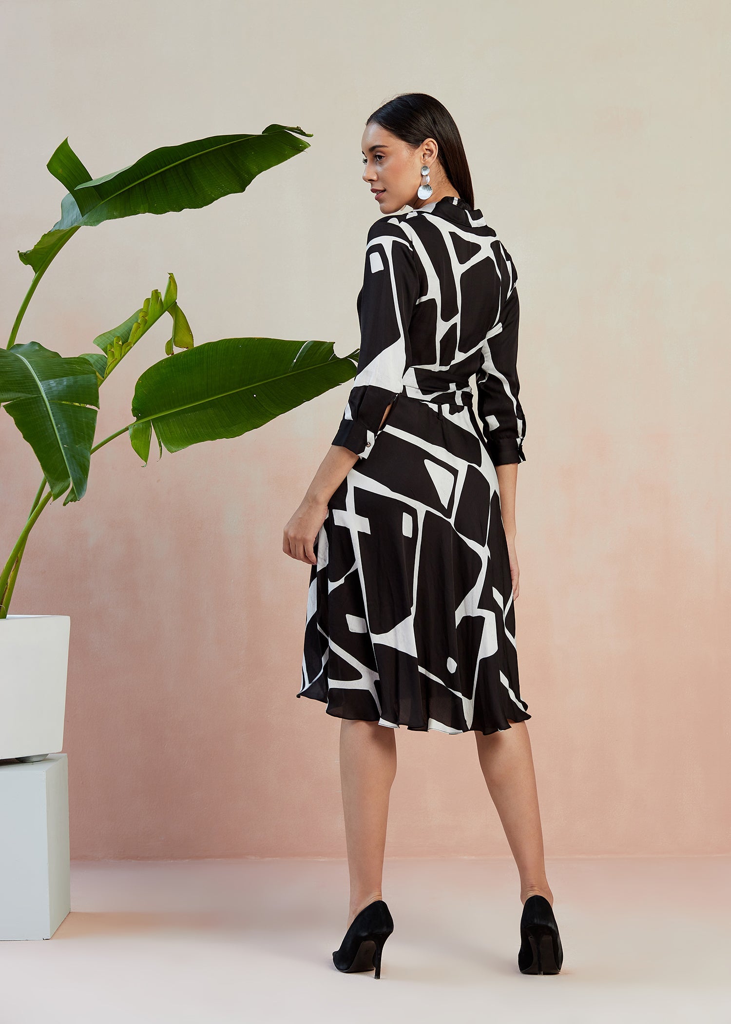 Nera Printed Dress