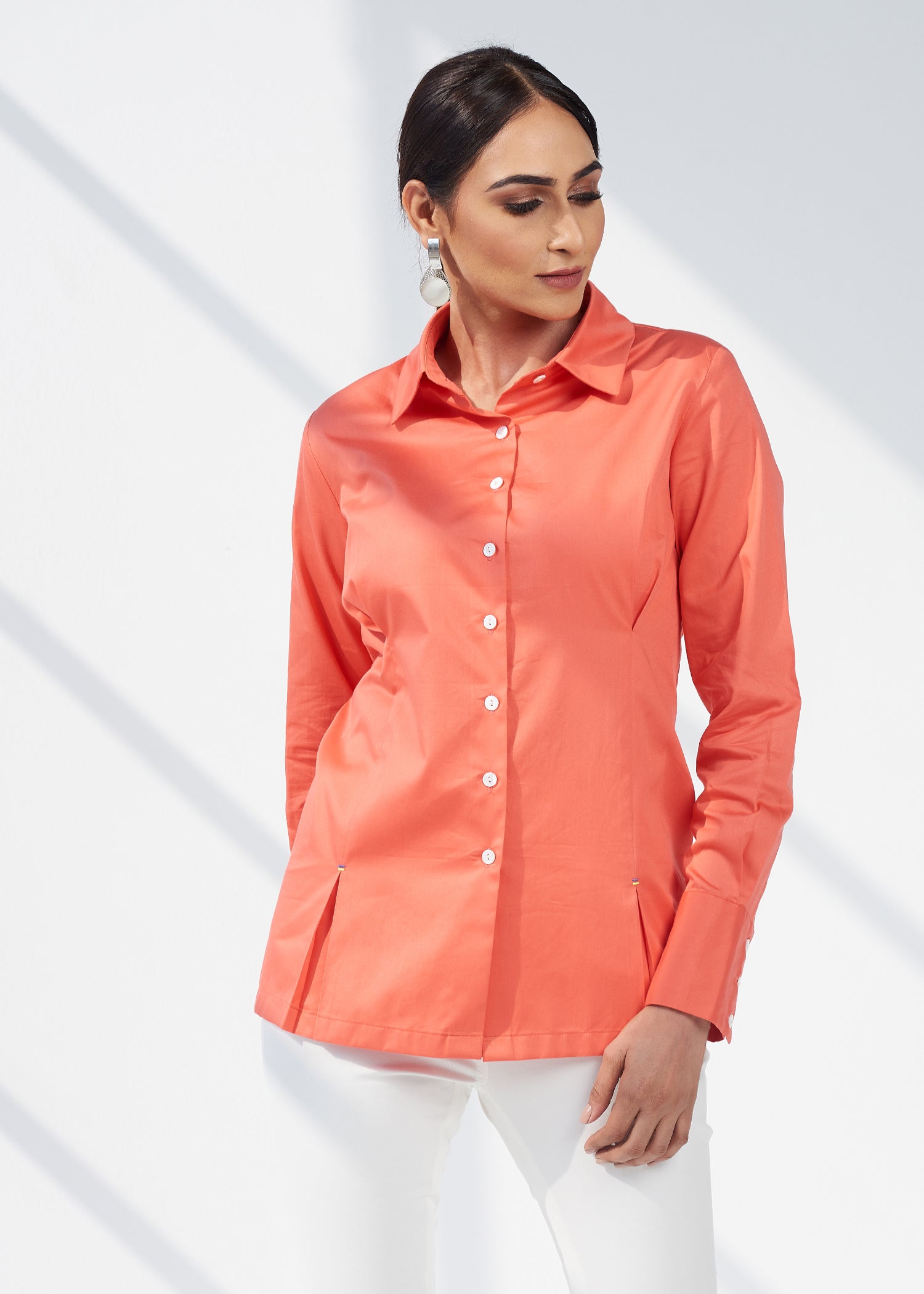 SALMON PINK TOP