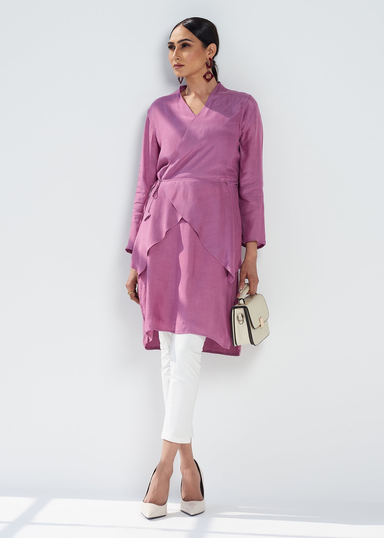 Layered Lilac Tunic