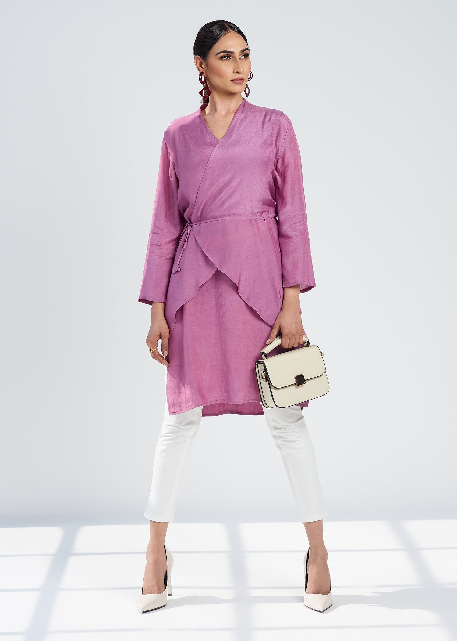 Layered Lilac Tunic